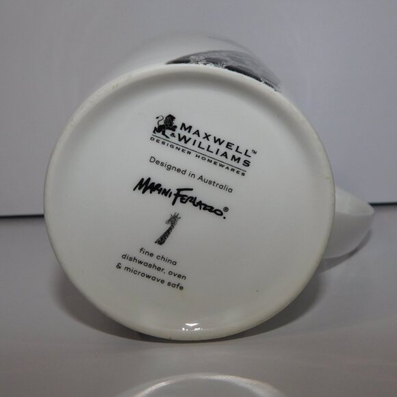 African Giraffe Marini Ferlazzo by Maxwell & Williams Coffee Tea Mug Fine china - Picture 4 of 4